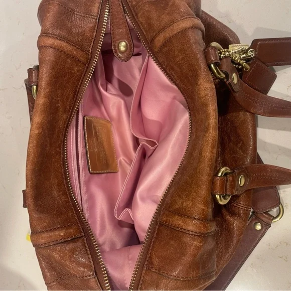 Vintage Satchel Coach Bag - Picture 7 of 15